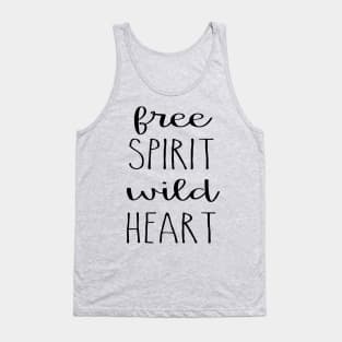 Free spirit wild heart Tank Top